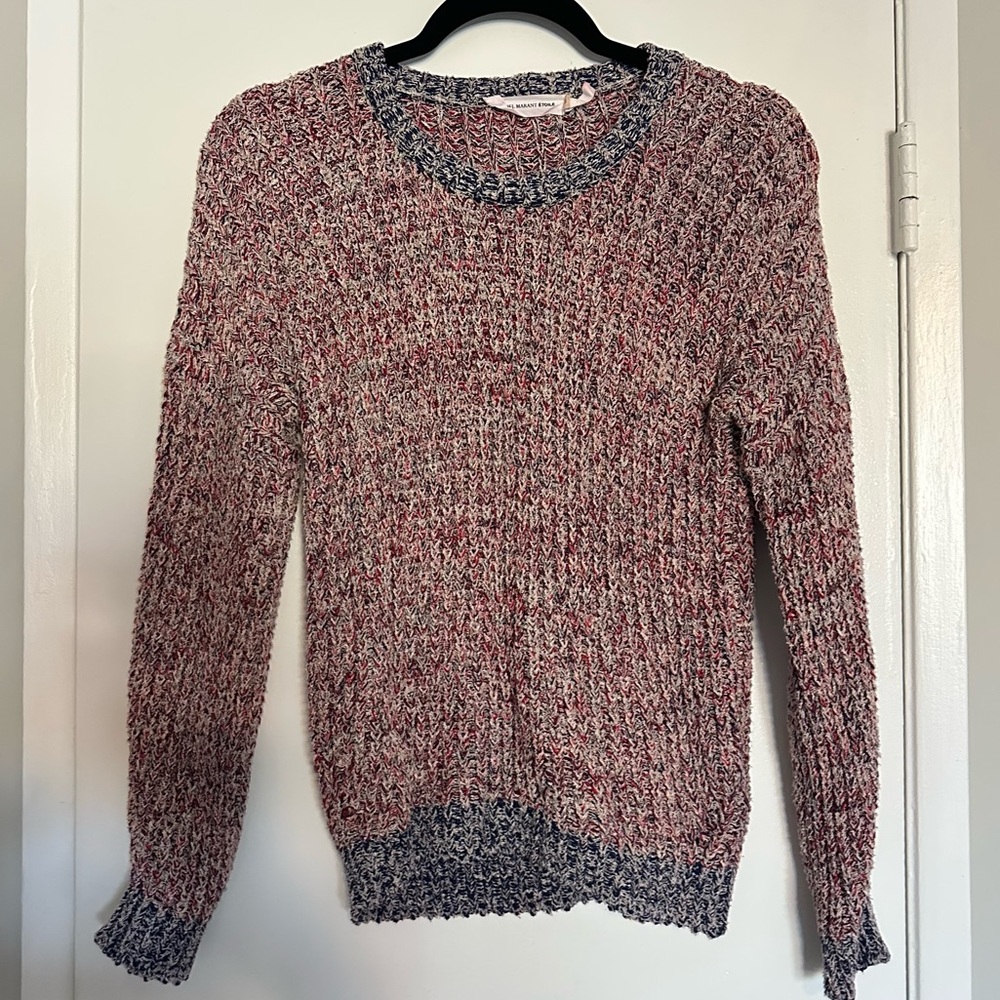 ISABEL MARANT ETOILE Maverick Americana Multi Color Sweater - Size 38 - Picture 5 of 9